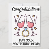 Verloving Gefeliciteerd Kaarten (Voorkant)