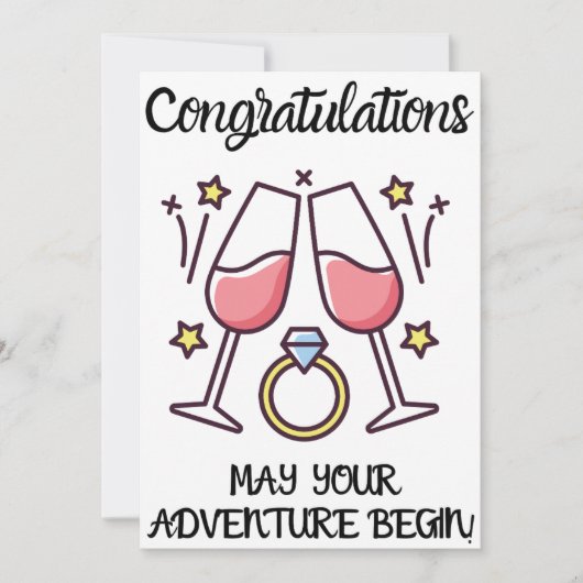 Verloving Gefeliciteerd Kaarten (Voorkant)