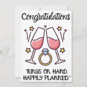 Verloving Gefeliciteerd Kaarten (Voorkant)