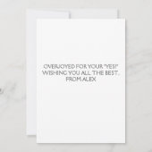 Verloving Gefeliciteerd Kaarten (Achterkant)