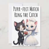 Verloving Gefeliciteerd Kaarten Cat Lovers Kaart (Voorkant)