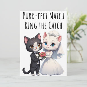 Verloving Gefeliciteerd Kaarten Cat Lovers Kaart