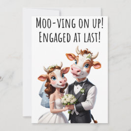 Verloving Gefeliciteerd Kaarten Funny Koe Kaart