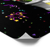 Verloving Gefeliciteerd Poster (Hoek)