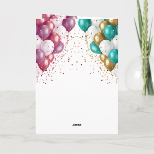 Verloving gefeliciteerd roze blauw kaart (Achterkant)