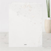 Verloving Gefeliciteerd Zwanen Elegant Wedding C Kaart (Achterkant)