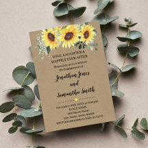 Verloving Greenery Sunflower Rustic Wedding