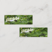 Verloving/huwelijk Mini Visitekaartje (Voorkant / Achterkant)