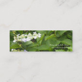 Verloving/huwelijk Mini Visitekaartje (Achterkant)