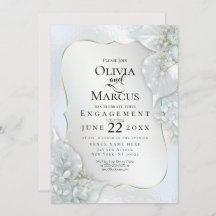 VERLOVING | Icy Blue Shimmer Leaves