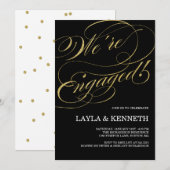 Verloving inschakelen kaart (Voorkant / Achterkant)