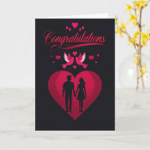 Verloving Kaart (Gele Bloem)