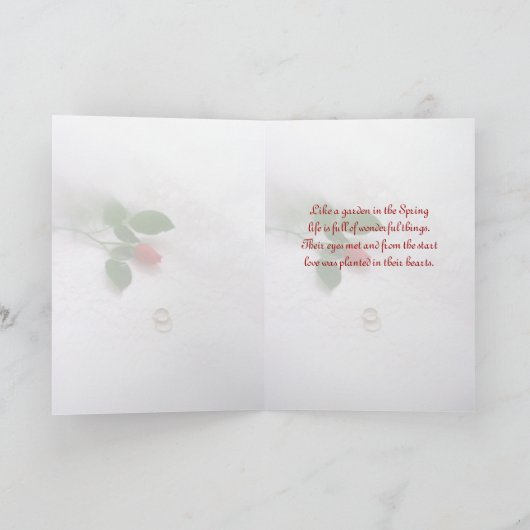 Verloving Kaart (Binnen)