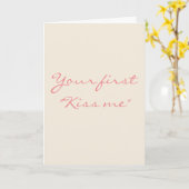 Verloving Kaart (Gele Bloem)