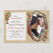 Verloving Kaart van leder- en suikerwerk (Voorkant)