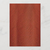 Verloving Kaart van leder- en suikerwerk (Achterkant)