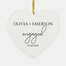 Verloving Keepsake Heart