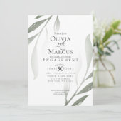 VERLOVING | Moderne groenevloeistof Kaart (Staand voorkant)