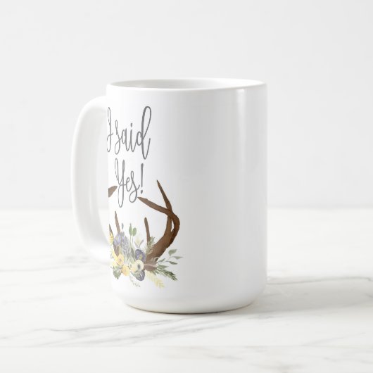 Verloving Mok, ik zei ja Mok (Voorkant links)