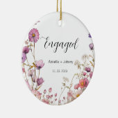 Verloving Ornament, Verloofd Ornament, Bruids Keramisch Ornament (Rechts)