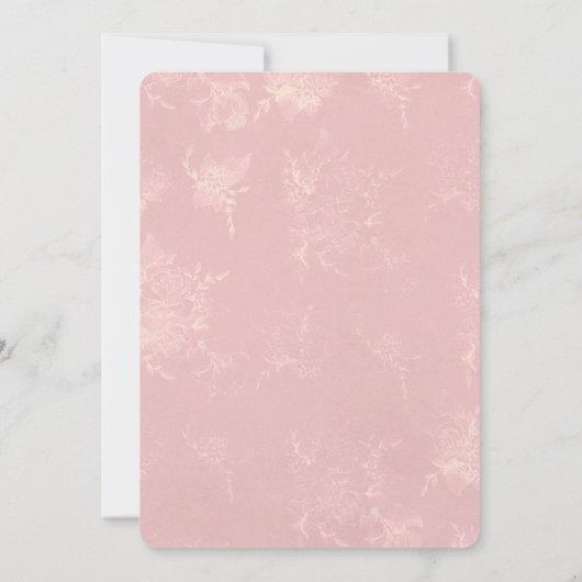 Verloving over de maan We zeiden "Ja" Kaart (Achterkant)