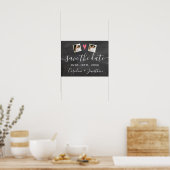 Verloving Photo Prop Chalkboard Save the Date Poster (Keuken)