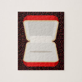 Verloving Ring Box Jigzaag Puzzle Legpuzzel