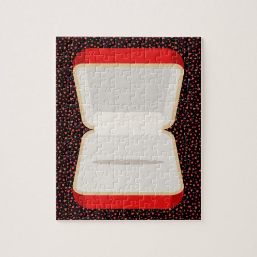 Verloving Ring Box Jigzaag Puzzle Legpuzzel (Verticaal)