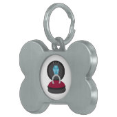 Verloving Ring Huisdieren Naamplaatje (Voorkant Rechts)