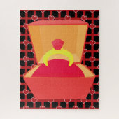 Verloving Ring Jigzaag Puzzle Legpuzzel (Verticaal)