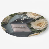 Verloving Ring Papieren Bordje (Gekanteld)