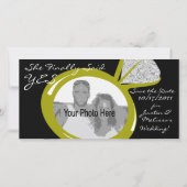 Verloving Ring Photo Save The Date (Voorkant)