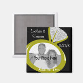 Verloving Ring/ Sla de datum op Magneet (Voorkant / Achterkant)