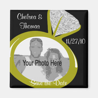 Verloving Ring/ Sla de datum op Magneet