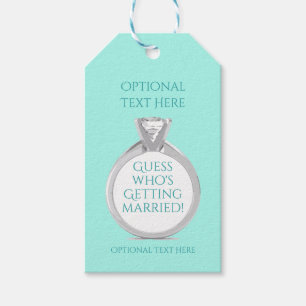 Verloving Ring Tiffany - Aangepast Cadeaulabel