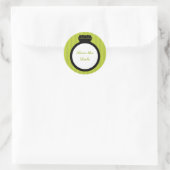 Verloving Ring Wedding Seals Ronde Sticker (Tas)