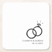 Verloving Ringingen | Manuscript van de Partij van Kartonnen Onderzetters (Voorkant)