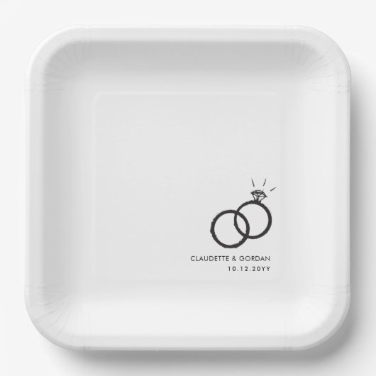 Verloving Ringingen | Manuscript van de Partij van Papieren Bordje (Voorkant)