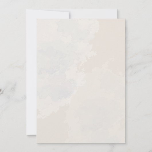 VERLOVING | Rustieke lila en albasten pioen bloems Kaart (Achterkant)