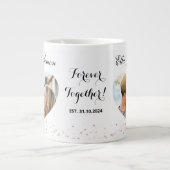 Verloving Script Elegant Grote Koffiekop (Voorkant)