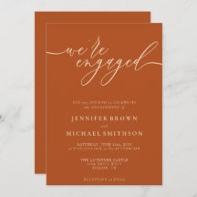 Verloving Simple Terracotta