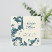 Verloving ter herdenking van de bruinroombruiloft kaart (Staand voorkant)