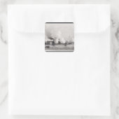 Verloving tussen Monitor' en de Vierkante Sticker (Tas)