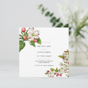 Verloving Uitnodiging (Floral)