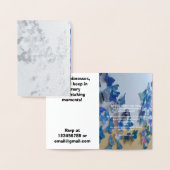 Verloving Uitnodiging Folie Kaart (Display)