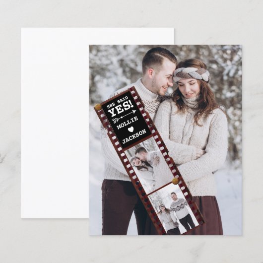 Verloving van begroting Aankondiging Foto: ja (Voorkant / Achterkant)