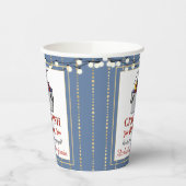 Verloving van Crawfish Seafood Boil Blue Gold Part Papieren Bekers (Links)