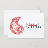 Verloving van de islamitische islam kaart (Voorkant / Achterkant)