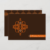 Verloving van de islamitische islam kaart (Voorkant / Achterkant)