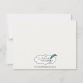 Verloving van de mariniers en de gouden Masquerade Kaart (Achterkant)